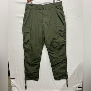 5.11 Tactical Series Cargo Pants Men’s XL Long Green Ripstop
